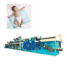 Leakage Protection Blue PE Film Bed Disposable Underpad make machine